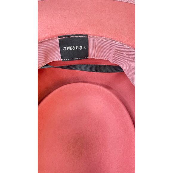 OLIVE & PIQUE - WOOL FELT TELESCOPE GAMBLER (BOLERO) HAT - Picture 6 of 6